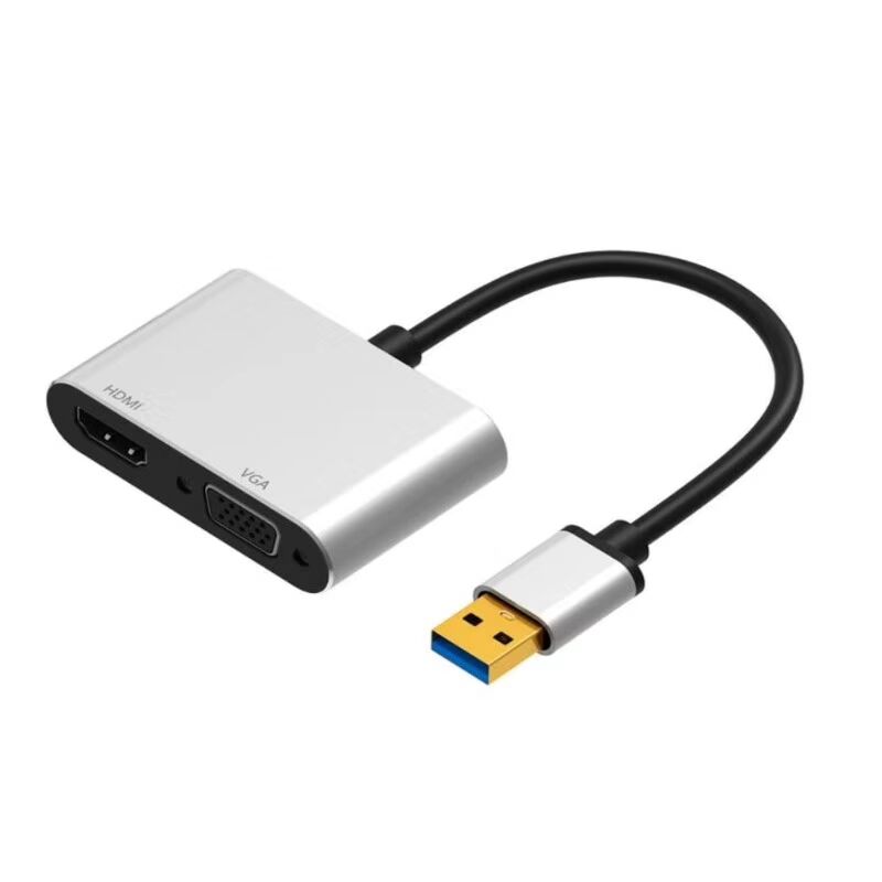 USB3.0 to HDMI+VGA dual displa