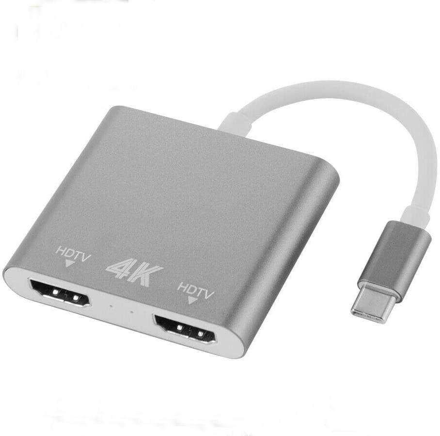 USB Type C to dual HDMI adapte